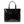 Load image into Gallery viewer, Cabas Tote Bag (Black Croc-Embossed)
