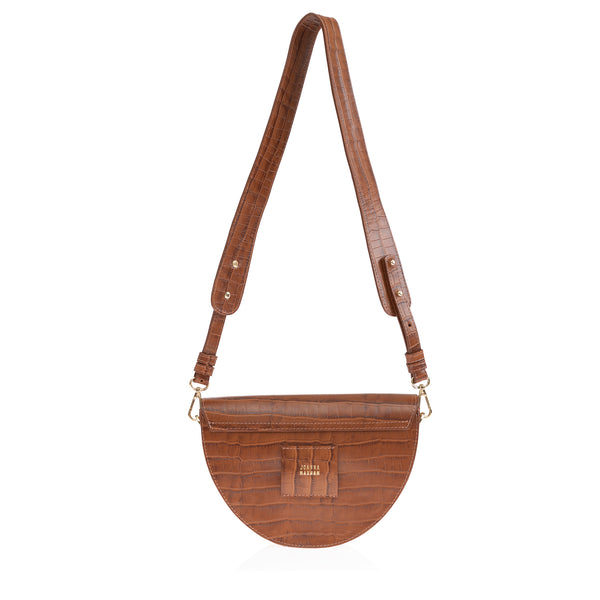 Lune Saddle Bag (Saddle Croco)